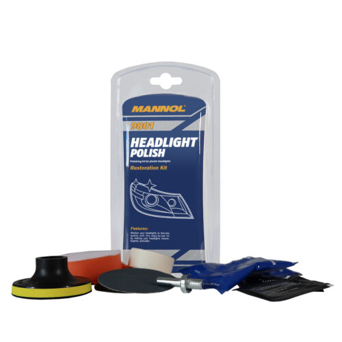 Fényszóró polírozó, konzerváló szett - MANNOL Headlight Polish 9801